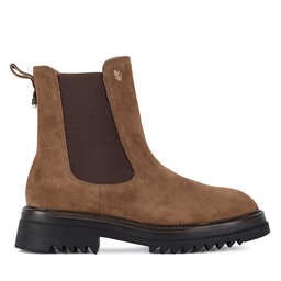 MEXX Kotníková obuv s elastickým prvkem MEXX MX/004C-WB Hnědá