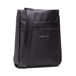 

Плоска сумка Lanetti BMR-U-036-10-06 Black, Чорний