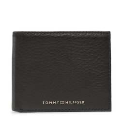 Tommy Hilfiger Portofel Mare pentru Bărbați Tommy Hilfiger Prem Leather Mini Cc Wallet AM0AM10988 BDS