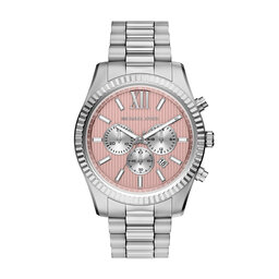 Michael Kors Годинник Michael Kors Lexington Man Chrono MK9247 Срібний