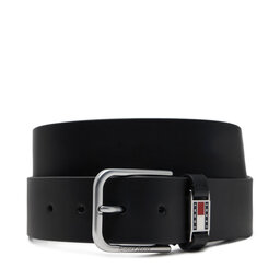Tommy Jeans Ζώνη Ανδρική Tommy Jeans Tjm Scanton 4.0 AM0AM13361 Μαύρο