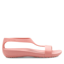 Crocs Sandały Crocs SERENA SANDAL 205469-682 Różowy