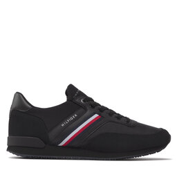 

Снікерcи Tommy Hilfiger Iconic Sock Runner Mix FM0FM04137 Black BDS, Чорний