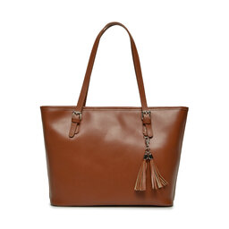 Creole Handväska Creole K11381 Cognac P608