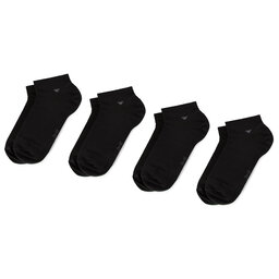Tom Tailor 4er-Set niedrige Unisex-Socken Tom Tailor 9415 Black 610