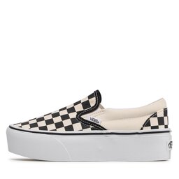 

Кросівки Vans Classic Slip-O VN0A7Q5RTYQ1 Checkerboard Black/Classi, Бежевий