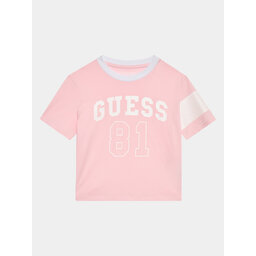 Guess Guess T-Shirt J3YI07 K8HM4 Rosa Regular Fit