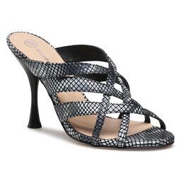 Solo Femme Šlepetės Solo Femme 26432-50-L81/001-06-00 Czarno/Srebrny