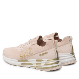 

Снікерcи EA7 Emporio Armani X8X095 XK240 S857 Pink Tint/Gold, Рожевий