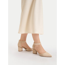 DeeZee Pumps DeeZee CEO-112233 Beige