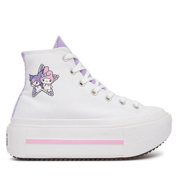 Converse Sneakers aus Stoff Converse Chuck Taylor All Star Lift Double Stack A21835C Weiß