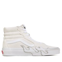 

Снікерcи Vans Sk8-Hi Flame VN0005UJWWW1 Suede White/White, Écru
