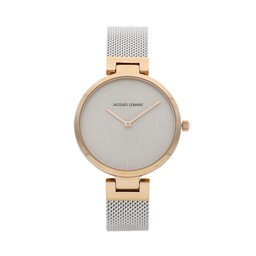 Jacques Lemans Uhr Jacques Lemans Mediolan 1-2110K Silver/Rose Gold