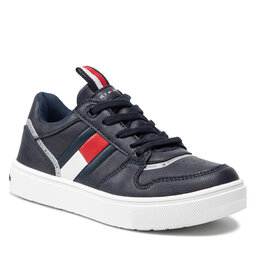 Tommy Hilfiger Sneakers Tommy Hilfiger Low Cut Lace-Up Sneaker T3B4-32065-0900 M Blue 800