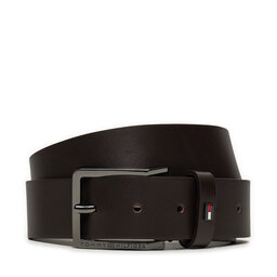 Tommy Hilfiger Pánský pásek Tommy Hilfiger Oliver AM0AM12819 Hnědá
