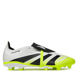 adidas Buty do piłki nożnej adidas Predator League Fold-Over Tongue JI1111 Biały