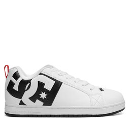 DC Sneakersy DC COURT GRAFFIK SQ ADYS100442-WLK Biały