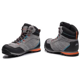 

Трекінгові черевики Elbrus Condis Mid Wp Dark Grey/Black/Peacock Blue/Orange, Сірий
