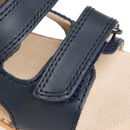 

Босоніжки Clarks Crown Root T 261411337 Navy Leather, Cиній
