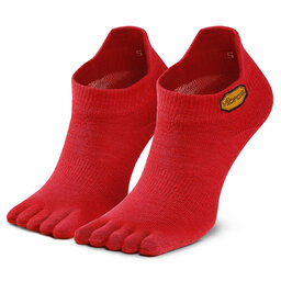Vibram Fivefingers Skarpety Niskie Unisex Vibram Fivefingers Athletic No Show S18N04 Czerwony
