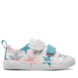 

Кеди Clarks Foxing Lo K 261663546 M Cotton Combi, Білий