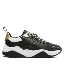 

Снікерcи Armani Exchange XDX104 XV580 S038 Blk/Opt.White/Gold, Чорний