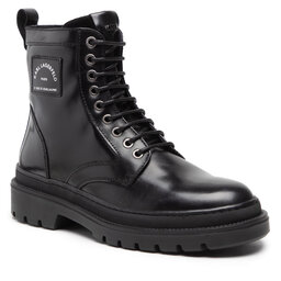KARL LAGERFELD Cizme KARL LAGERFELD KL11251 Black Lthr