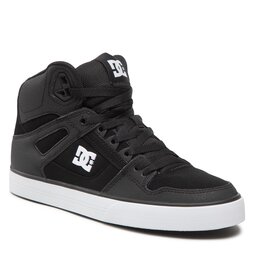 DC Sportcipő DC Pure High-Top Wc ADYS400043 Black/Black/White (Blw)