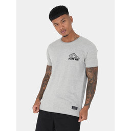 Brave Soul Brave Soul Marškinėliai MTS-149FRANCHISE Pilka Straight Fit