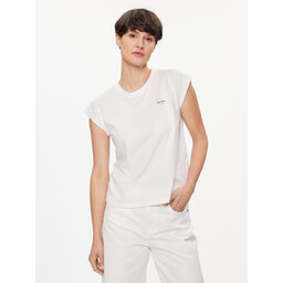 Pepe Jeans Pepe Jeans Marškinėliai Lory PL505853 Balta Regular Fit