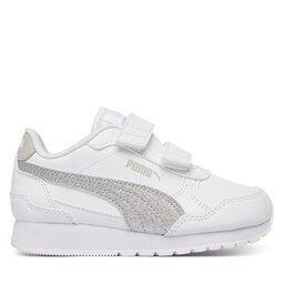 Puma Снікерcи Puma St Runner V4 Glitter 401587 01 Білий