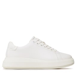 

Снікерcи Calvin Klein Raised Cupsole Lace Up HW0HW01425 White/Marshmallow, Білий