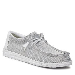 Hey Dude Półbuty Hey Dude Wally Sox 40019-1KA Stone White