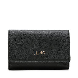 Liu Jo Veľká dámska peňaženka Liu Jo Ecs M Trifold AF3384 E0087 Nero 22222