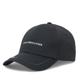 Tommy Hilfiger Șapcă Tommy Hilfiger Foundation AM0AM13001 Negru