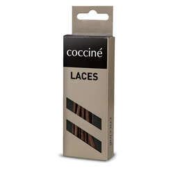 Coccine Apavu šņores Coccine SZNUROWADŁA 90 cm F3 BAWEŁNIANE v.AZ Brūns