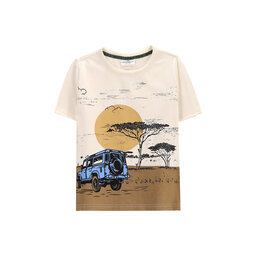 Coccodrillo Coccodrillo T-Shirt WC5143205WBK Beige Regular Fit