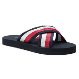 Tommy Hilfiger Šľapky Tommy Hilfiger Colorful Tommy Slide Sandal FW0FW04242 Rwb 020