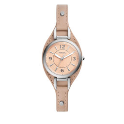 Fossil Orologio Fossil Carlie Mini ES5213 Beige/Silver