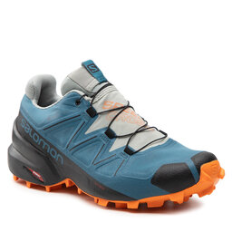Salomon Παπούτσια Salomon Speedcross 5 Gtx GORE-TEX 416123 29 V0 Mallard Blue/Wrought Iron/Vibrant Orange