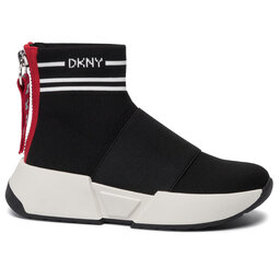 

Снікерcи DKNY Marini K2920251 Knit Black/White Blw, Чорний