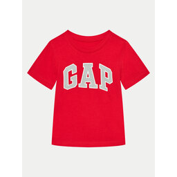 Gap Gap Marškinėliai 459557-05 Raudona Regular Fit