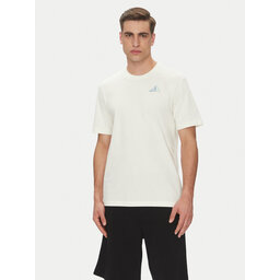 adidas adidas Marškinėliai Earth Day Graphic JI6756 Balta Regular Fit