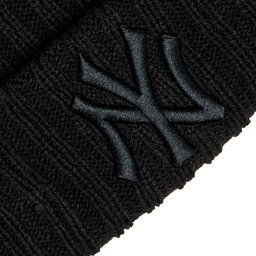 

Шапкa New Era Double Pom New York Yankees Beanie 60364290 Black, Чорний