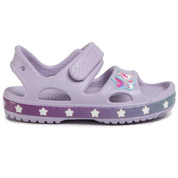 

Босоніжки Crocs Crocsfl Unicorn Charm Sandal G 206366 Lavender, Фіолетовий