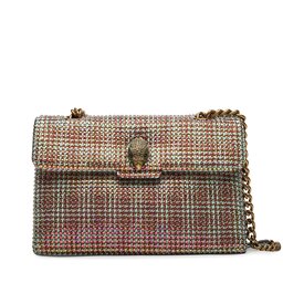 Kurt Geiger Дамска чанта Kurt Geiger 690-Fabric Kensington 2690536609 Tan Comb