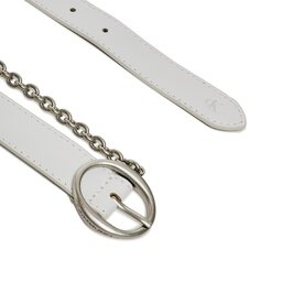 

Жіночий ремінь Calvin Klein Jeans Round Classic Chain 25Mm K60K610360 PSX, Білий