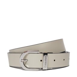 

Жіночий ремінь Calvin Klein Ck Reversible Belt 3.0 Epi Mono K60K609981 Black Epi Mono/Dk Ecru 0GJ, Чорний