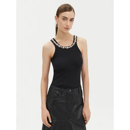 PINKO PINKO Τοπ 105378 A2P9 Μαύρο Regular Fit