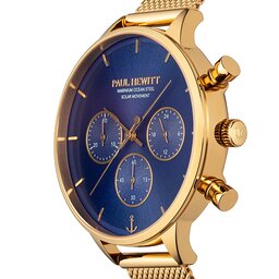 

Годинник Paul Hewitt PH-W-0303 Navy/Gold, Золотий